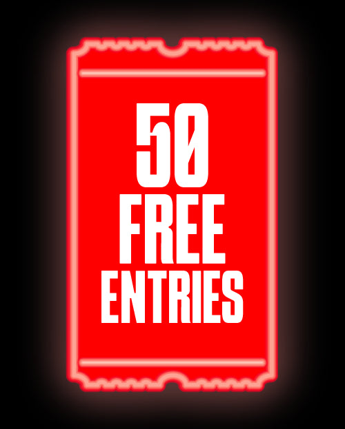 🎁 50 Free Entries