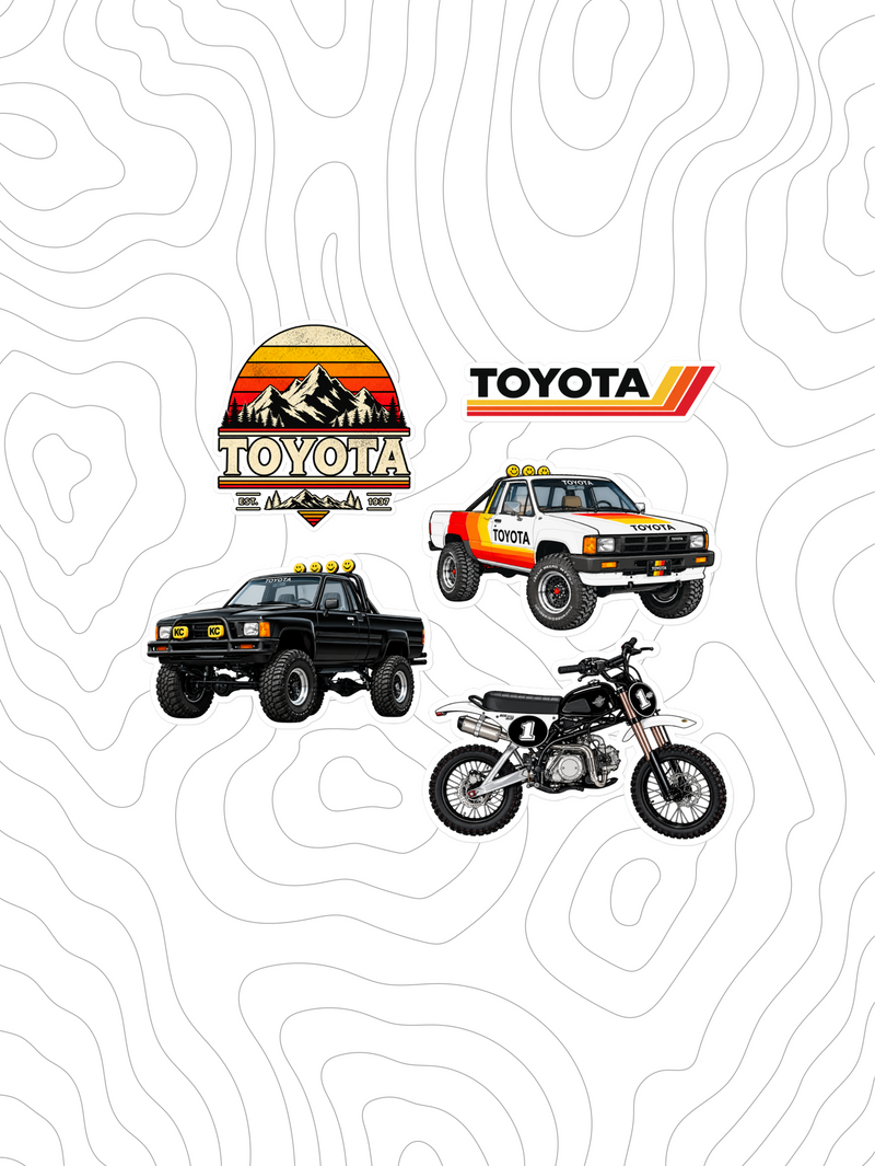 Backroad Classic Sticker Bundle