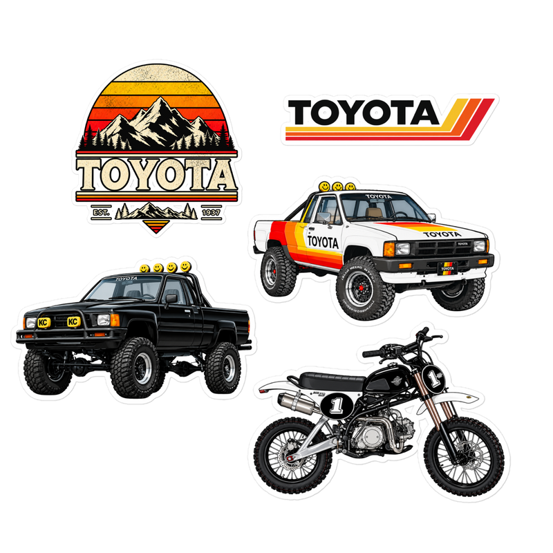 Backroad Classic Sticker Bundle