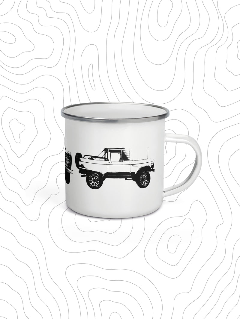 Bronco Classic Enamel Mug