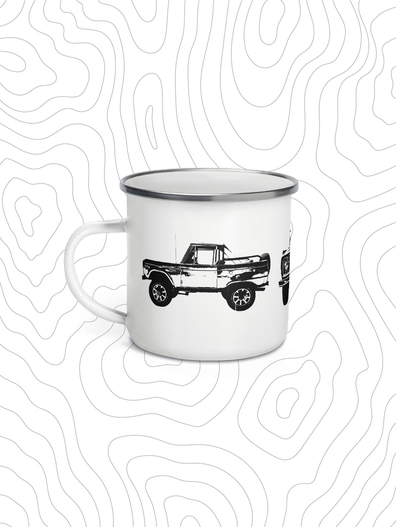 Bronco Classic Enamel Mug