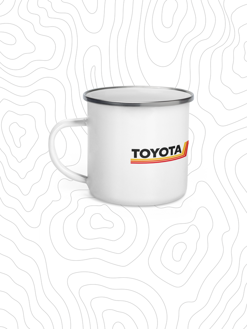 Hit the Road Enamel Mug