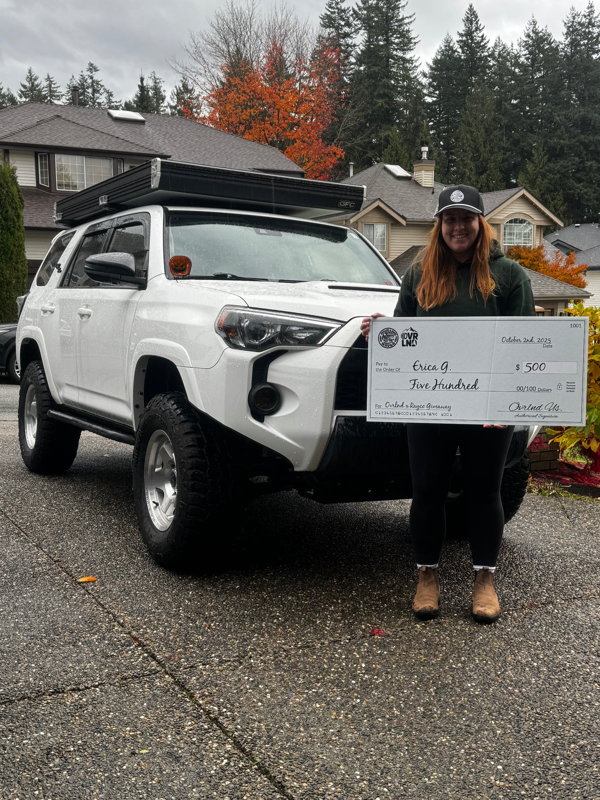 Erica G — Rayco Collection winner