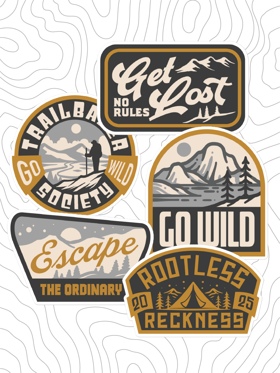 Exploration 5 Sticker Collection